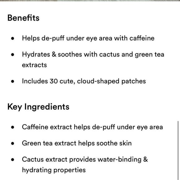 $3βπ Florence By Mills Floating Under The Eyesβ Depuffing Eye Gels - Picture 4 of 4